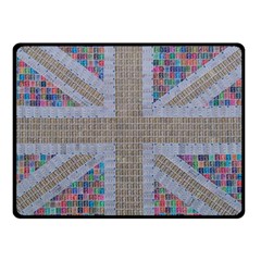 Multicoloured Union Jack Fleece Blanket (small)