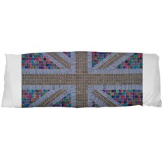 Multicoloured Union Jack Body Pillow Case Dakimakura (two Sides)