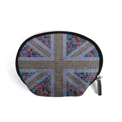 Multicoloured Union Jack Accessory Pouches (small)  by cocksoupart