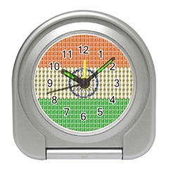 Indian Flag Travel Alarm Clocks