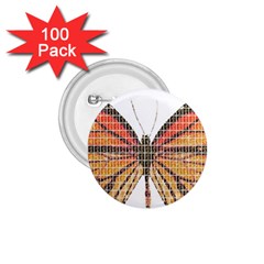 Butterfly 1 75  Buttons (100 Pack) 