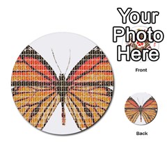 Butterfly Multi-purpose Cards (round)  by cocksoupart