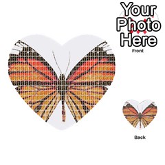 Butterfly Multi-purpose Cards (heart) 