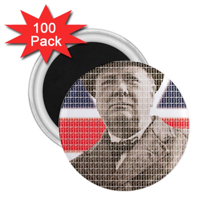 Churchill 1 2.25  Magnets (100 pack) 