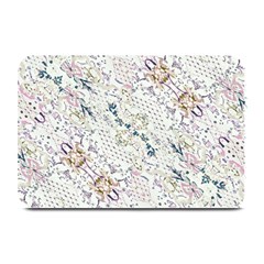 Oriental Floral Ornate Plate Mats