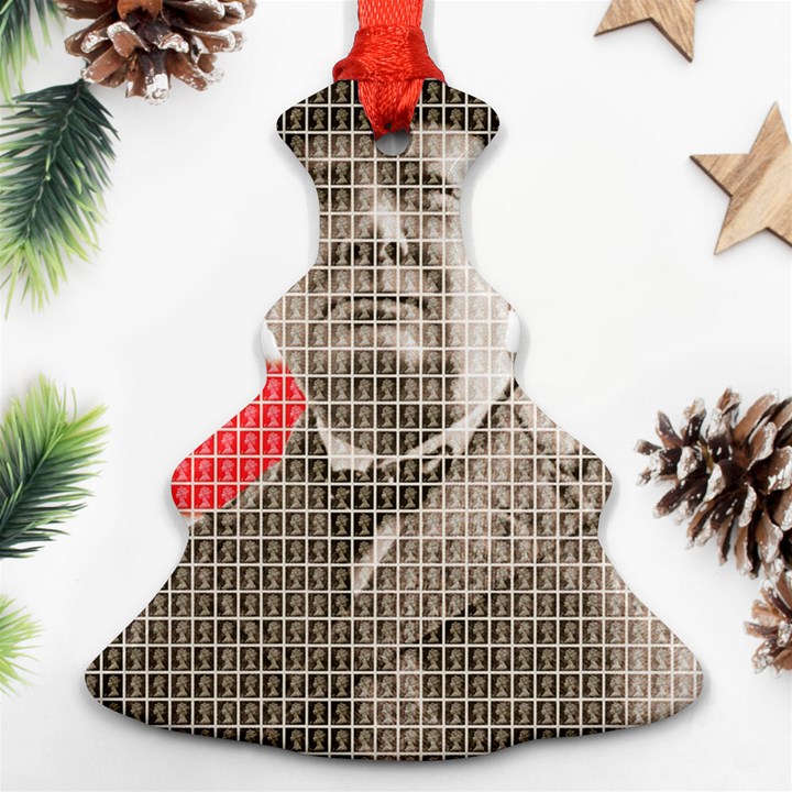 Churchill 1 Christmas Tree Ornament (2 Sides)