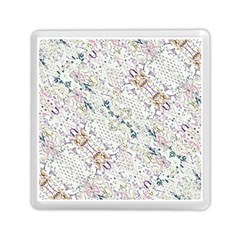 Oriental Floral Ornate Memory Card Reader (square) 