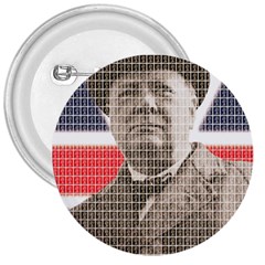 Winston Churchill 3  Buttons by cocksoupart