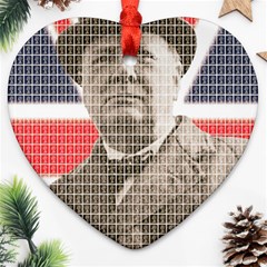 Winston Churchill Ornament (heart) 