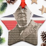 Winston Churchill Ornament (Star)  Front