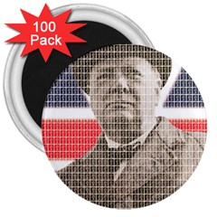 Winston Churchill 3  Magnets (100 Pack) by cocksoupart