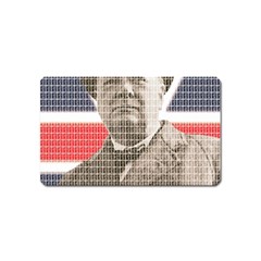 Winston Churchill Magnet (name Card) by cocksoupart