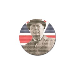 Winston Churchill Golf Ball Marker by cocksoupart