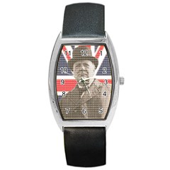 Winston Churchill Barrel Style Metal Watch by cocksoupart