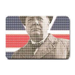 Winston Churchill Small Doormat  by cocksoupart