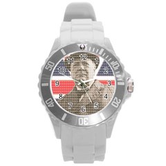 Winston Churchill Round Plastic Sport Watch (l) by cocksoupart