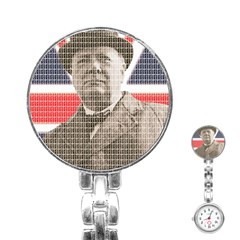 Winston Churchill Stainless Steel Nurses Watch by cocksoupart