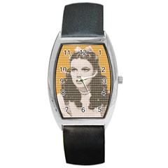 Over The Rainbow - Yellow Barrel Style Metal Watch by cocksoupart