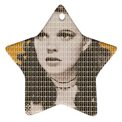 Over The Rainbow - Yellow Star Ornament (two Sides) 