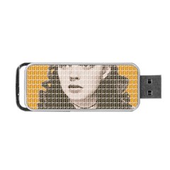 Over The Rainbow - Yellow Portable Usb Flash (one Side) by cocksoupart