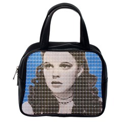 Over The Rainbow - Blue Classic Handbags (One Side)