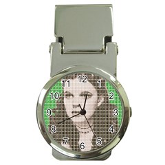 Over The Rainbow - Green Money Clip Watches