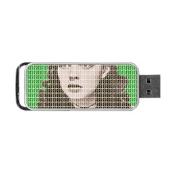 Over The Rainbow - Green Portable Usb Flash (two Sides)