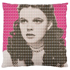 Over The Rainbow - Pink Large Cushion Case (one Side)