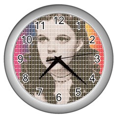 Over The Rainbow Wall Clocks (silver) 