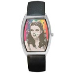 Over the Rainbow Barrel Style Metal Watch Front