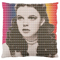 Over The Rainbow Large Cushion Case (one Side) by cocksoupart