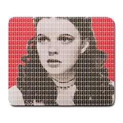 Over The Rainbow - Red Large Mousepads by cocksoupart