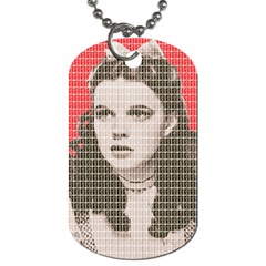 Over The Rainbow - Red Dog Tag (one Side)