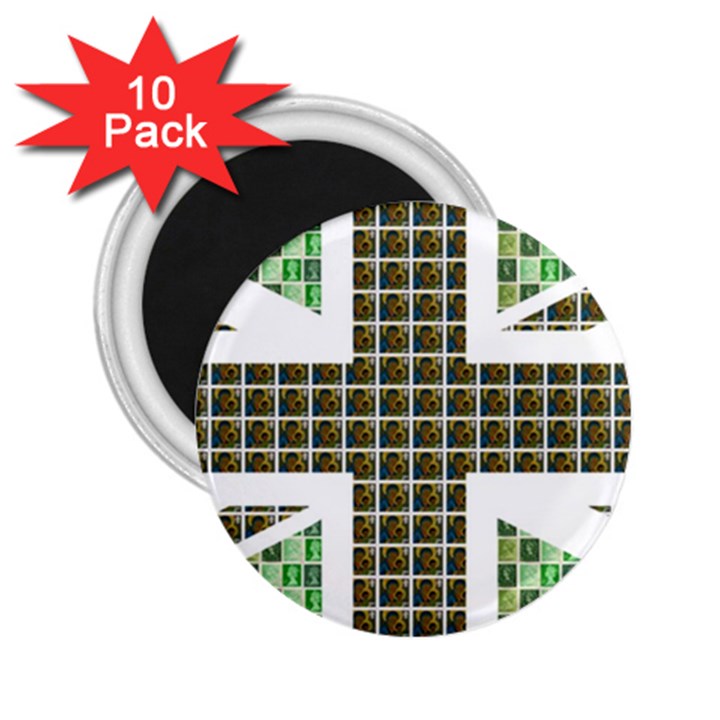 Green Flag 2.25  Magnets (10 pack) 