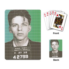 Sinatra Mug Shot Playing Card by cocksoupart