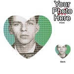 Sinatra Mug Shot Multi-purpose Cards (Heart)  Front 3