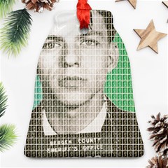 Sinatra Mug Shot Ornament (bell)  by cocksoupart