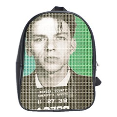 Sinatra Mug Shot School Bags (xl)  by cocksoupart