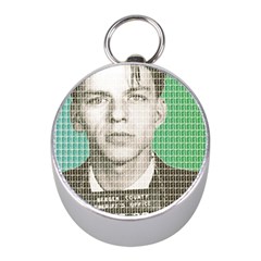 Sinatra Mug Shot Mini Silver Compasses