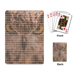 Owl Playing Card by cocksoupart