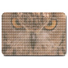 Owl Large Doormat  by cocksoupart