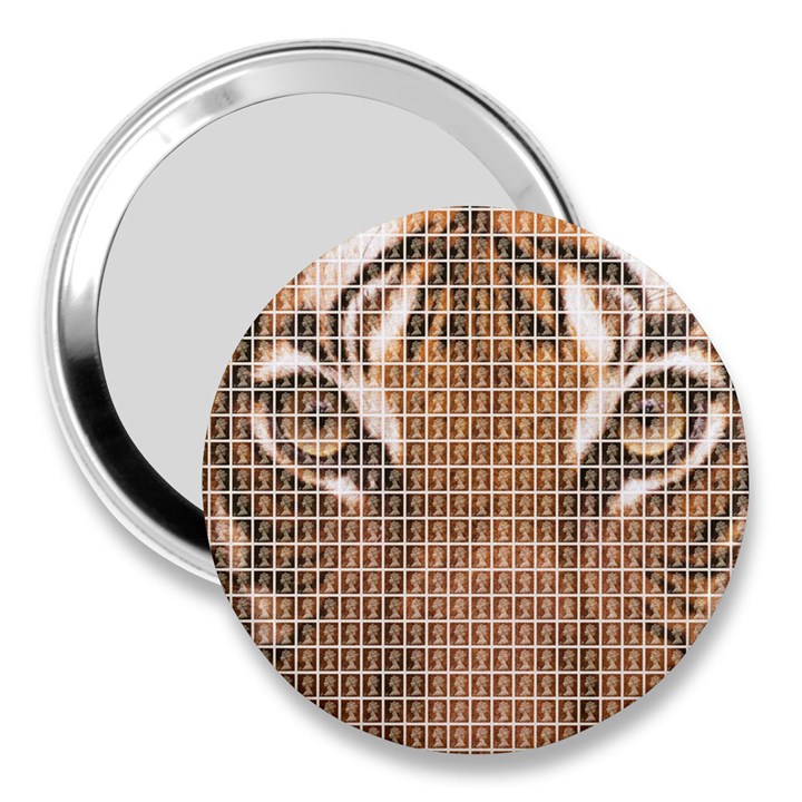 Tiger Tiger 3  Handbag Mirrors