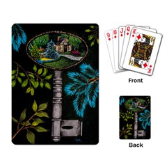 Key To Serenity Playing Cards Single Design