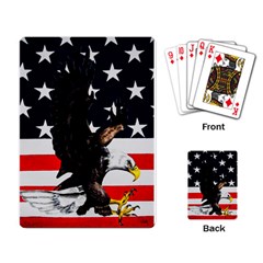 American Pride Playing Cards Single Design by dawnsiegler