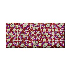 Boho Check Hand Towel by dflcprints