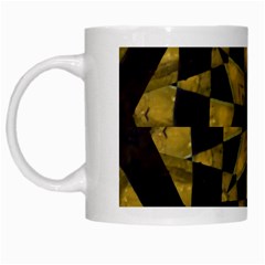 Bold Geometric White Mugs by dflcprints