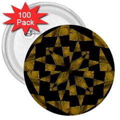 Bold Geometric 3  Buttons (100 Pack)  by dflcprints