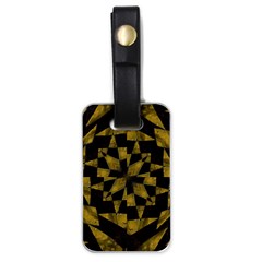 Bold Geometric Luggage Tags (one Side)  by dflcprints