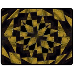 Bold Geometric Double Sided Fleece Blanket (medium) 