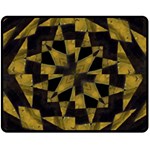 Bold Geometric Double Sided Fleece Blanket (Medium)  58.8 x47.4  Blanket Front